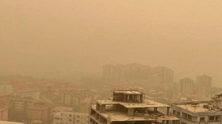 Şırnak'ta toz taşınımı uyarısı