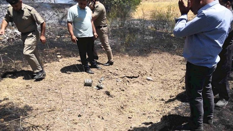 Duhok'taki Türk üssü yakınına top mermisi düştü