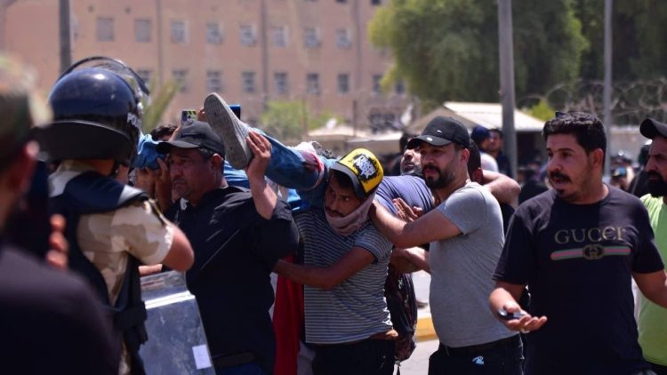 Bağdat’ta protestolar: Yaralıların sayısı 125’e yükseldi