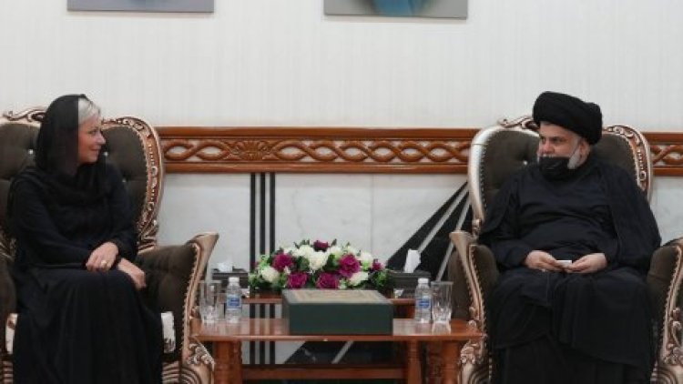 BM Irak Özel Temsilcisi, Sadr ile siyasi krizi görüştü