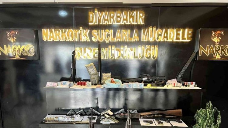 Diyarbakır'da uyuşturucu operasyonu: 225 kişi tutuklandı