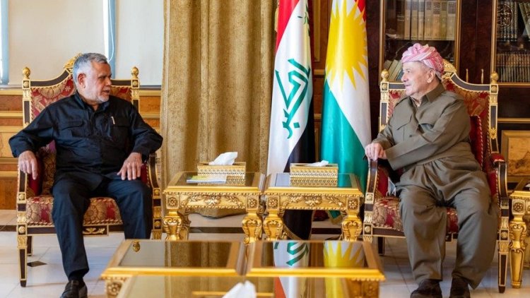 Başkan Barzani ve Hadi Amiri: Taraflar adım atmalı
