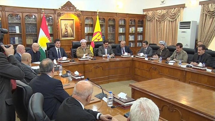 Mesut Barzani başkanlığında KDP Politbürosu toplanıyor