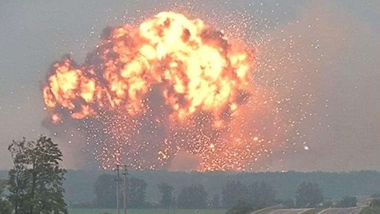 Rusya, Kırım'daki şiddetli patlamanın sebebini açıkladı