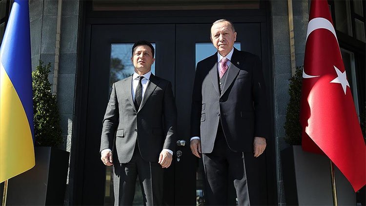 Erdoğan, Ukrayna Devlet Başkanı Zelenskiy ile bir araya geldi