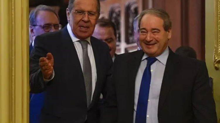 Rusya ve Suriye Dışişleri Bakanları Salı günü bir araya gelecek