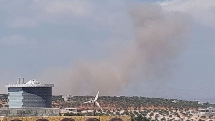 Rus Jetleri art arda İdlib kentinin çevresini vurdu