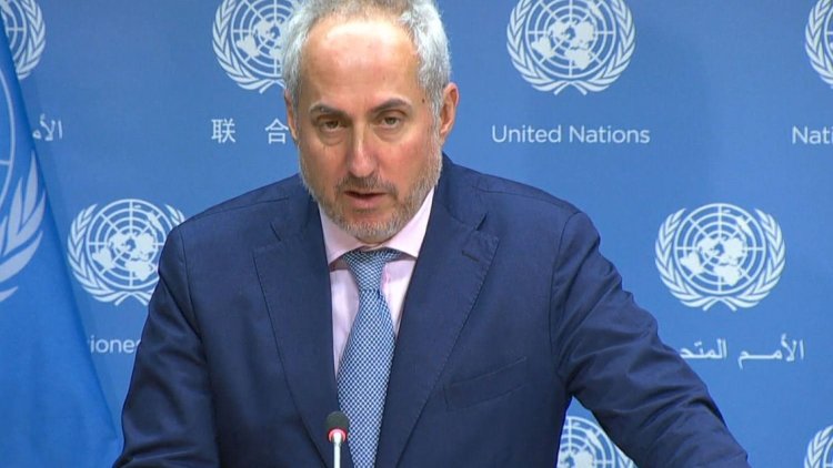 BM Sözcüsü'nden Irak'taki gelişmelere yönelik açıklama