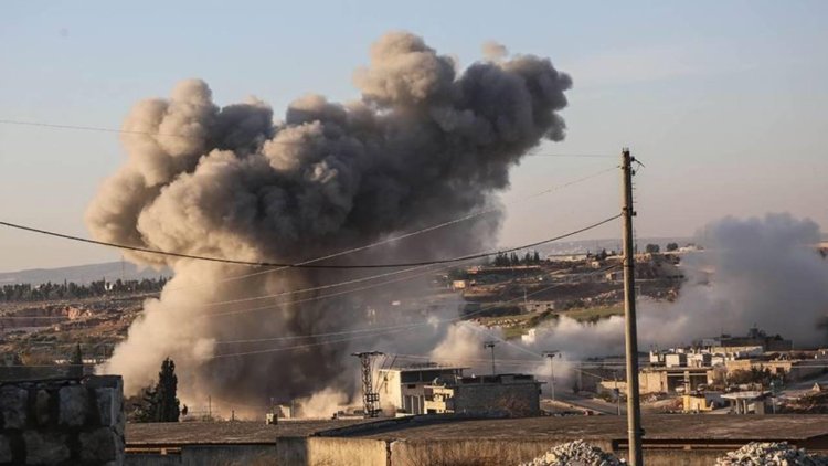 Rus savaş uçakları İdlib’i bombaladı