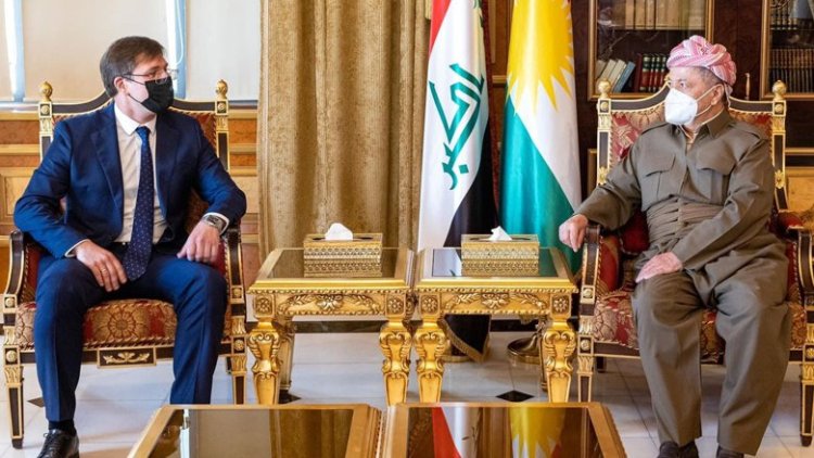 Başkan Barzani, Rusya’nın yeni Erbil Başkonsolosu’yla görüştü