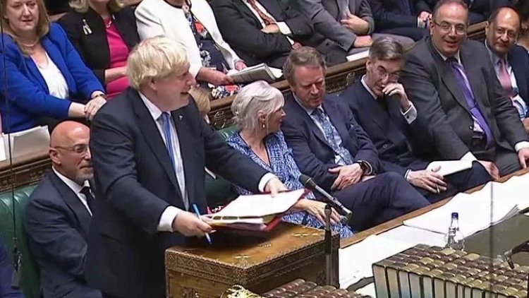 Boris Johnson'dan veda konuşması