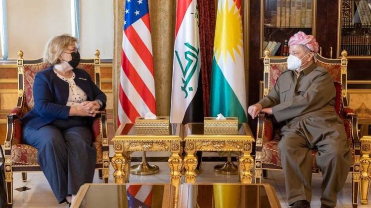 Başkan Barzani ve ABD'li heyet arasında önemli görüşme