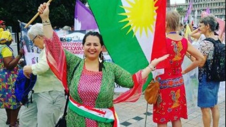 Tunus’taki Dünya Kadın Kongresine katılan Vanisa Reşid: Kürdistan adı ve bayrağı ile katıldım