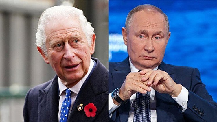 Putin'den İngiltere'nin yeni hükümdarı Kral III. Charles'a tebrik