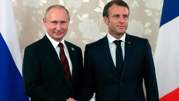 Putin, Macron ile Zaporijya'yı görüştü