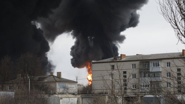 Rusya'nın Ukrayna sınırındaki Belgorod kentinde patlama