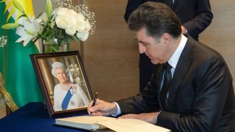 Neçirvan Barzani Kraliçe 2. Elizabeth'in cenaze törenine katılacak