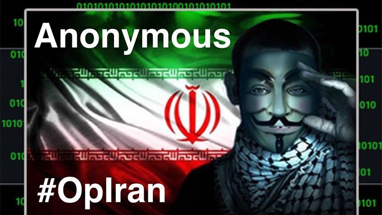 Anonymous İran hükümetine karşı siber saldırı başlattı