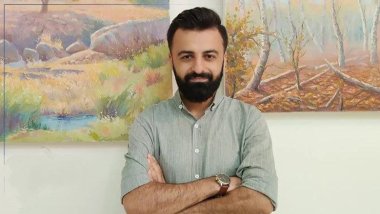 Kürt ressam Lübnan’daki uluslararası sergiye 2 eseriyle katıldı
