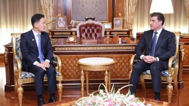 Neçirvan Barzani, Güney Kore'nin yeni Erbil Başkonsolosu’nu kabul etti
