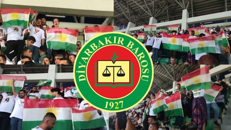 Diyarbakır Barosu’ndan ‘Kürdistan Bayrağı’ soruşturmasına tepki