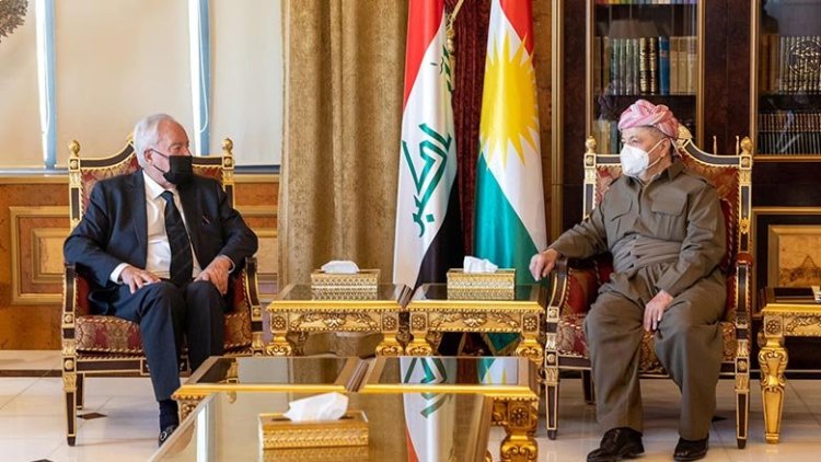 Başkan Barzani Fransız Senatörü kabul etti
