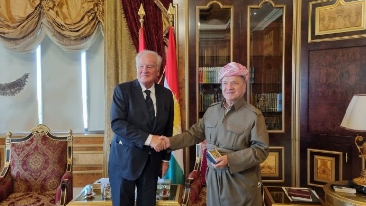 Fransız Yetkili: Mesud Barzani tarafından ağırlanmaktan onur duydum