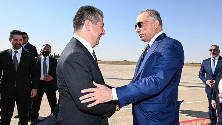 Irak Başbakanı Kazimi Başkent Erbil’de