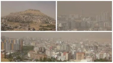 Diyarbakır ve Mardin’de toz fırtınası
