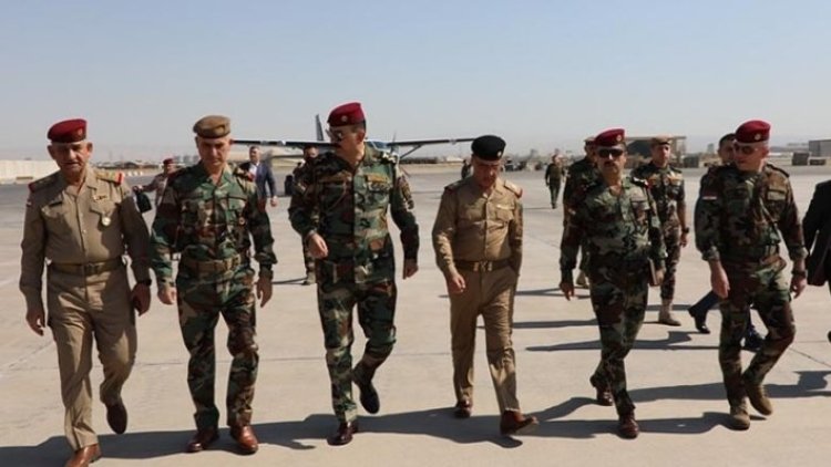 Irak Savunma Bakanlığı üst düzey heyeti Erbil’de