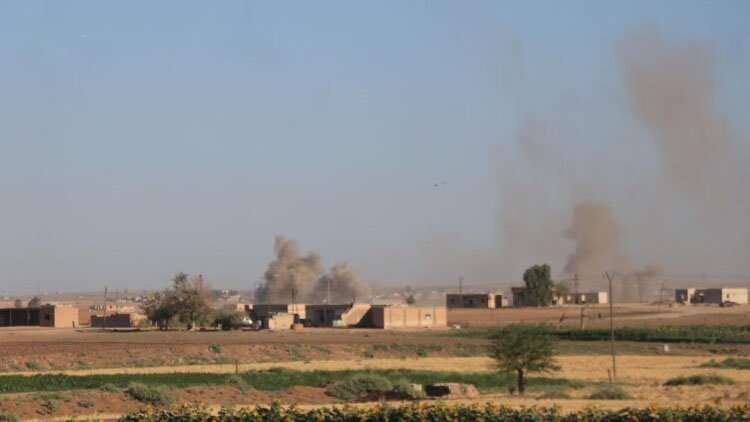 Rojava: Til Temir’e yoğun top saldırısı