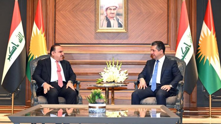 Başbakan ile Irak Adalet Bakanı arasında görüşme