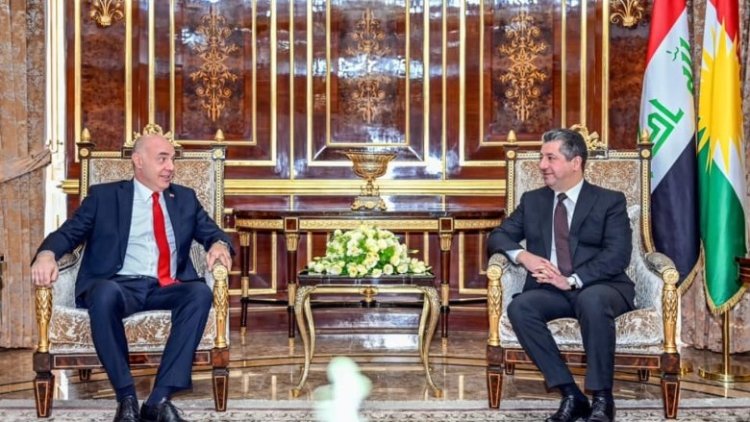 Başbakan Mesrur Barzani Türkiye Büyükelçisi’ni kabul etti