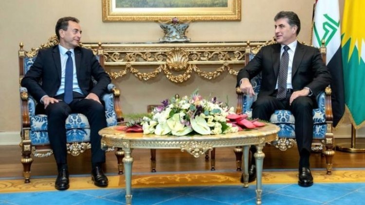 Neçirvan Barzani ile Fransa Büyükelçisi ile görüştü
