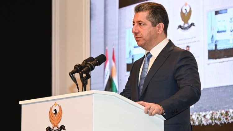 Başbakan Mesrur Barzani, Lanaz Rafinerisi’nin açılışında konuştu