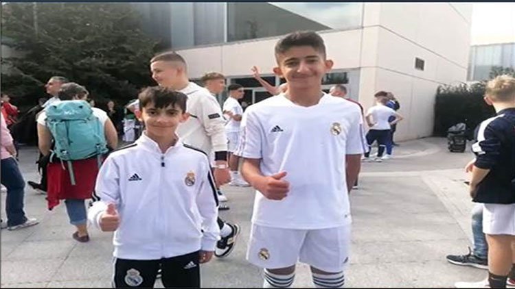 Batı Kürdistan'dan 3 çocuk Real Madrid akademisine seçildi