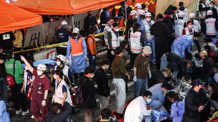 Güney Kore'de izdiham: Ölü sayısı 151'ye çıktı, çok sayıda yaralı