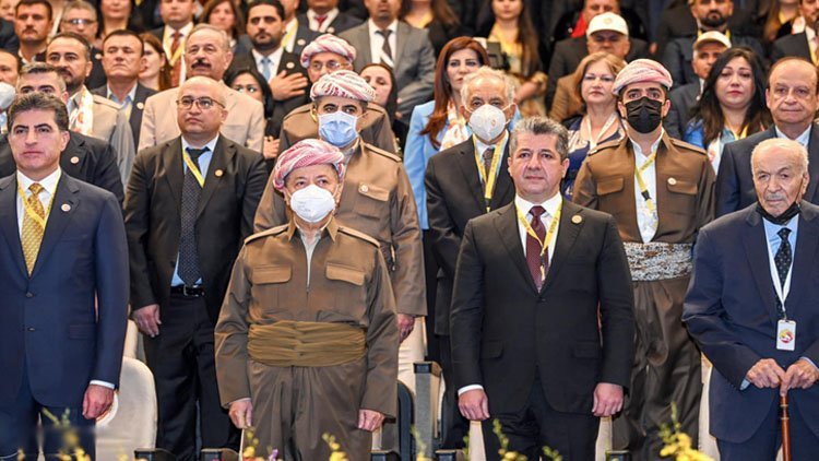 Başkan Mesud Barzani tarafından 76 isme Barzani Madalyası verildi