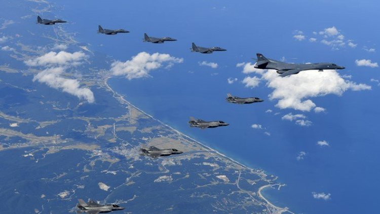 Kore Yarımdası'nda gerilim: Çok sayıda savaş uçağı havalandı