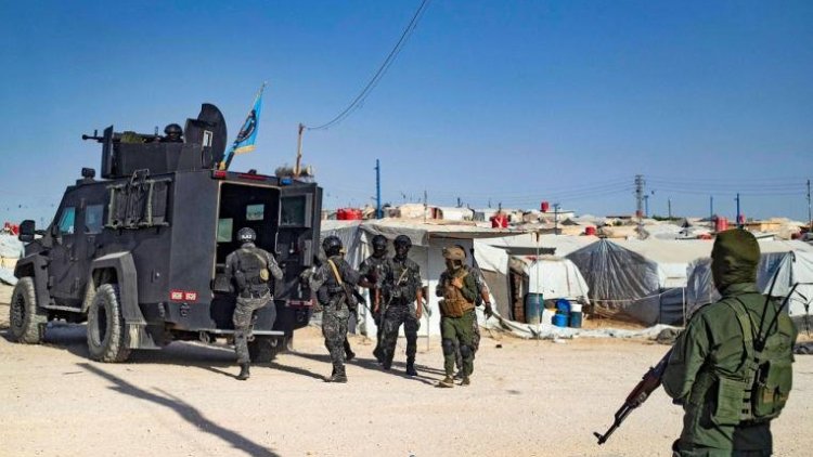 Kürt güçlerinden Hol Kampı'nda güvenlik düzenlemesi 
