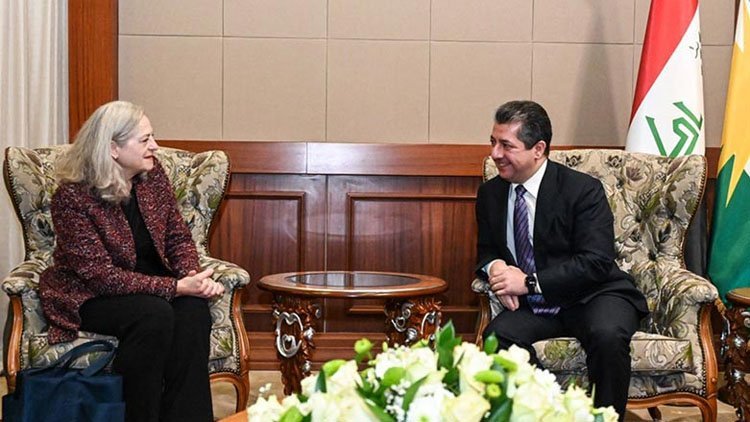 Başbakan Mesrur Barzani ve ABD Büyükelçisi Erbil – Bağdat ilişkilerini görüştü