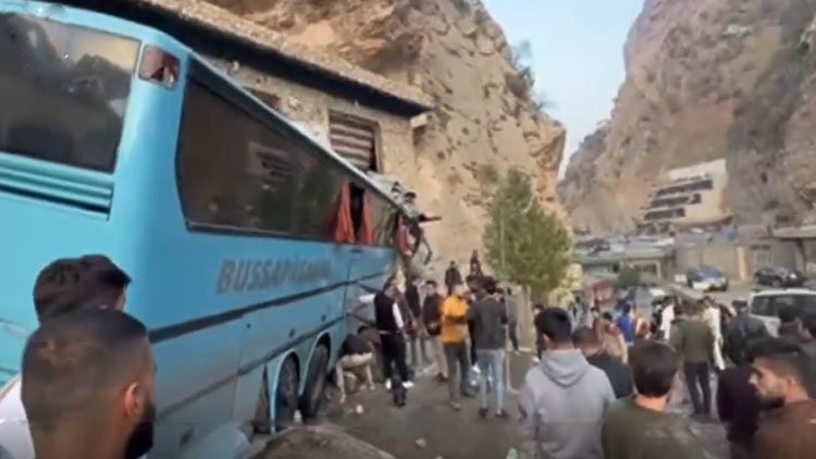 Erbil’de otobüs kazası: ölü ve yaralılar var!