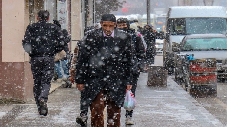 5 Kürt kenti için kar yağışı uyarısı