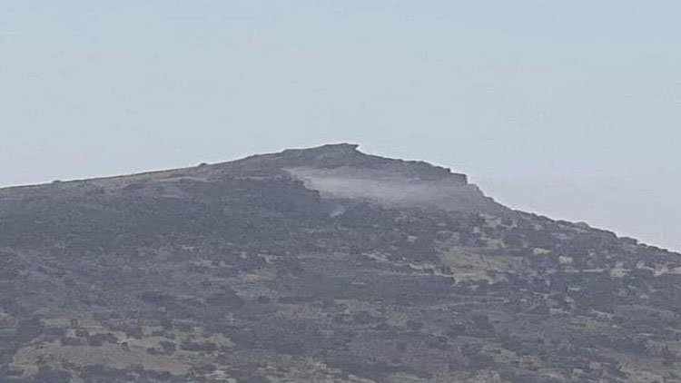 Süleymaniye: Asos Dağı’na hava saldırısı
