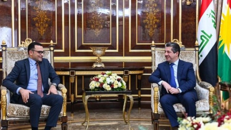 Başbakan Mesrur Barzani Türkiye’nin yeni Erbil Başkonsolosu’nu kabul etti