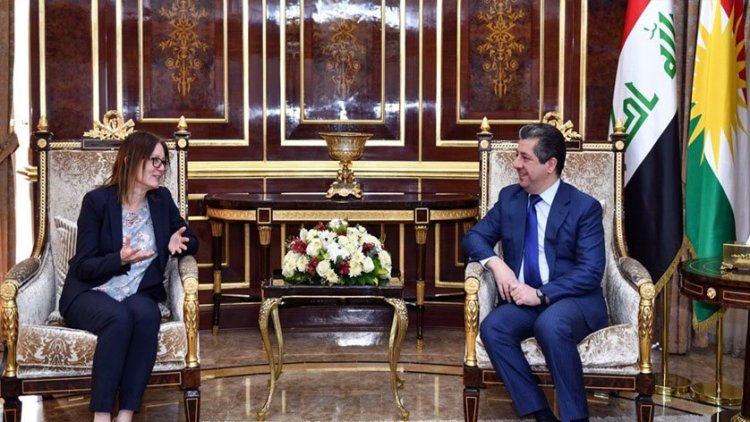 Başbakan Mesrur Barzani, İsveç’in Bağdat Büyükelçisini kabul etti.