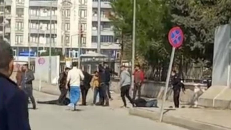 Mardin'de adliye önünde silahlı kavga: 1 ölü, çok sayıda yaralı