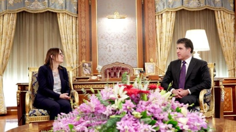 Neçirvan Barzani, İsveç'in Bağdat Büyükelçisi ile görüştü