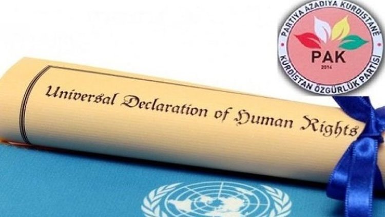PAK: BM ve Dünya Devletleri'ni İnsan Hakları Evrensel Bildirgesi'nin Gereklerini Yerine Getirmeye Çağırıyoruz! 