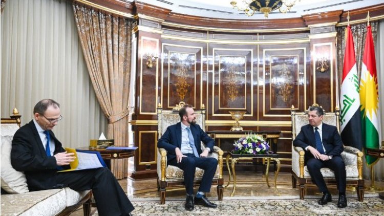 Başbakan Barzani ile AB büyükelçisi arasında önemli görüşme
